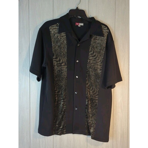 VTG Iz It U Button Front Shirt Made In The USA EUC SZ L - Picture 2 of 5